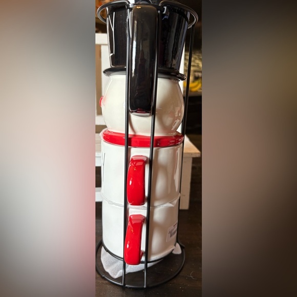 Rae Dunn Frosty the Snowman Mug Set - Picture 5 of 5